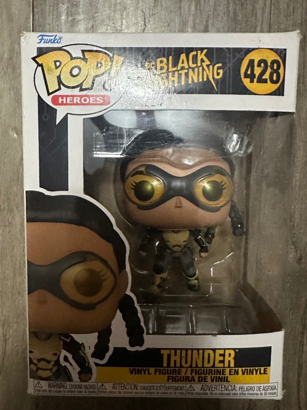 thunder funko pop number 428